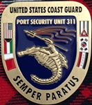 USCG PSU 311 Challenge Coin